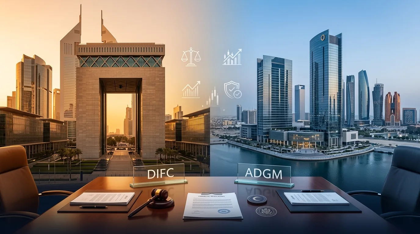 DIFC vs ADGM: Which Financial Freezone Is Right for Your Business?